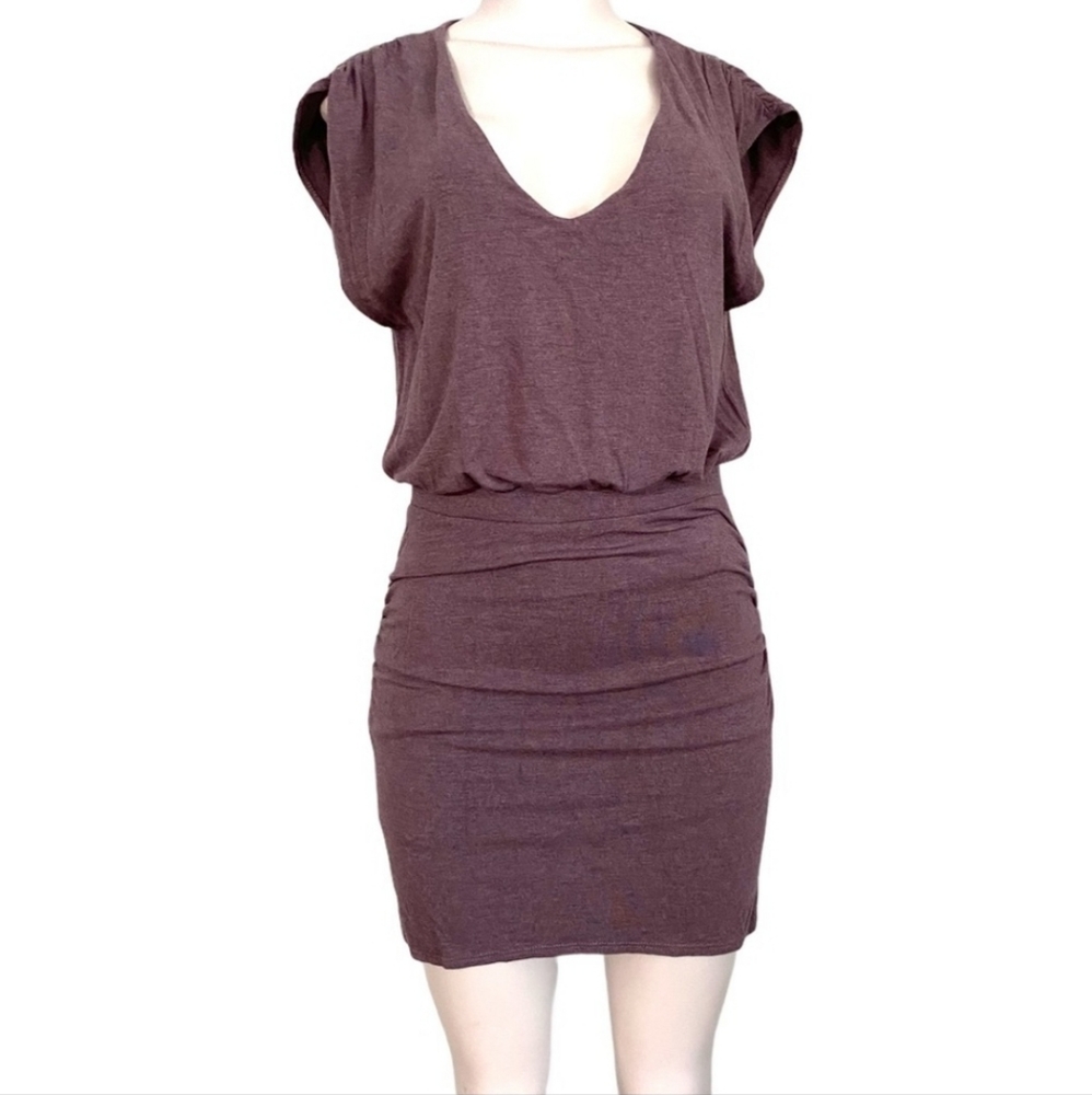 Heather Chandelier Mini Dress Purple Sz Med